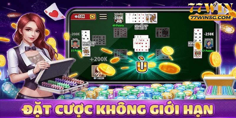 Giới thiệu game bài Phỏm 77WIN hot hit